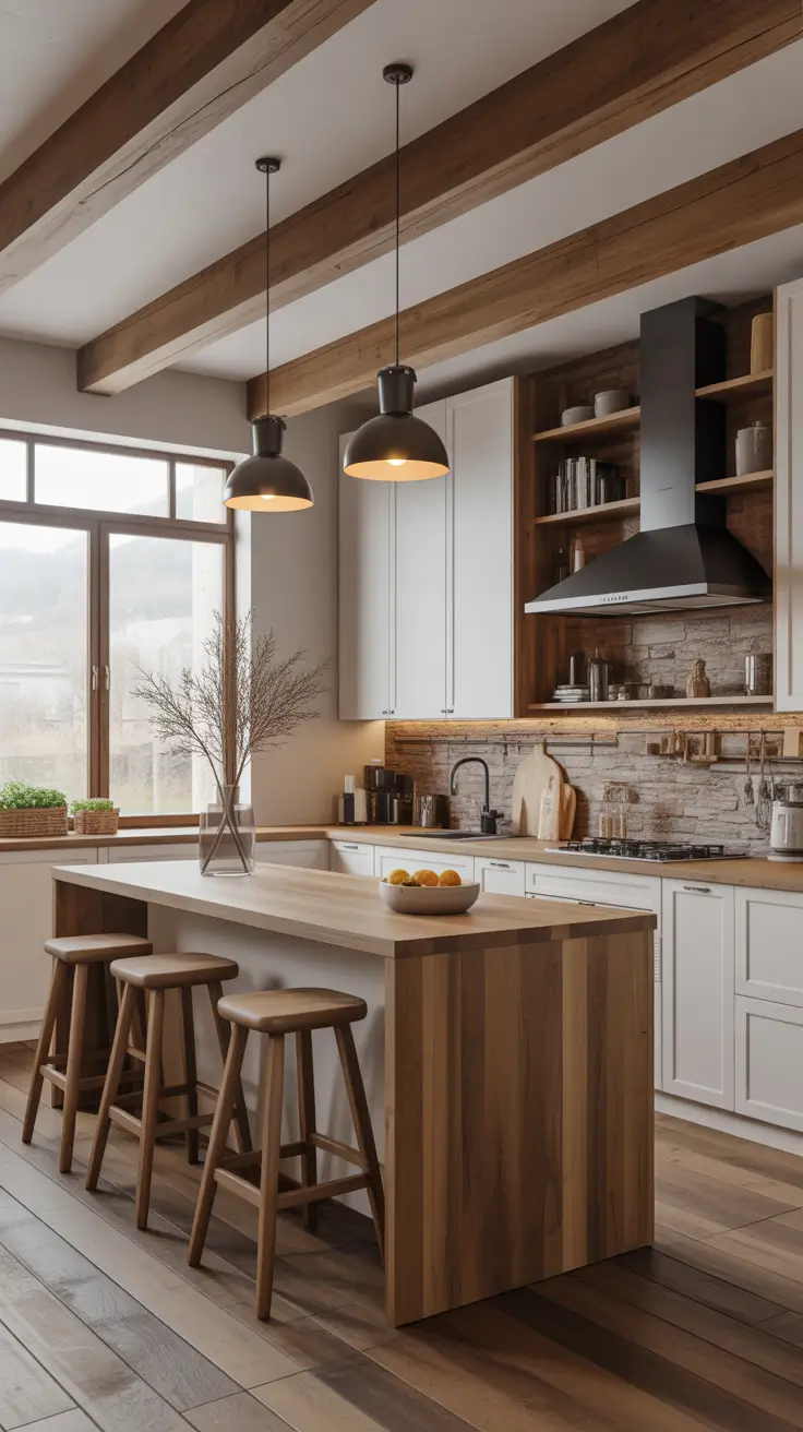 Rustic Kitchen Ideas 2026: Cozy Farmhouse & Country Style Designs