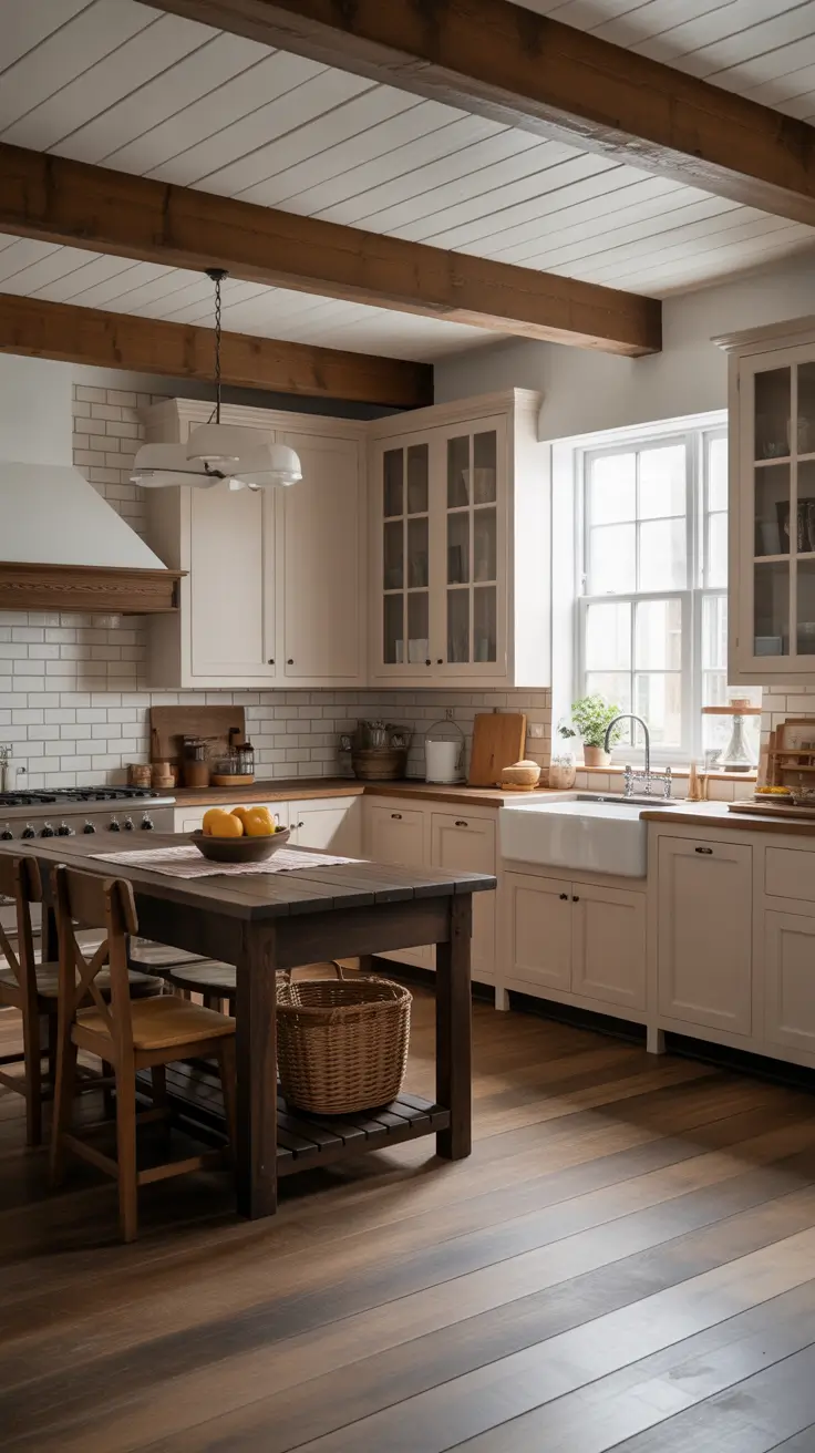 Rustic Kitchen Ideas 2026: Cozy Farmhouse & Country Style Designs