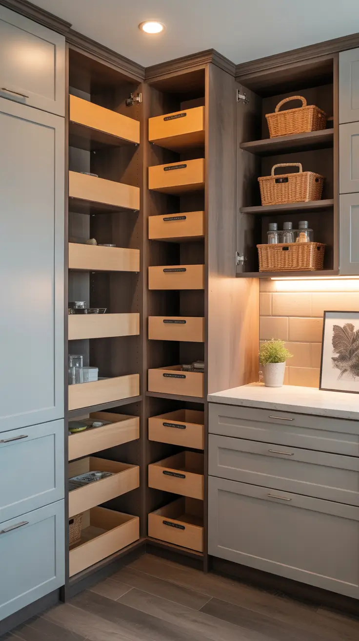 Small Pantry Design 2026: Modern Ideas, Layouts & Smart Storage Tips