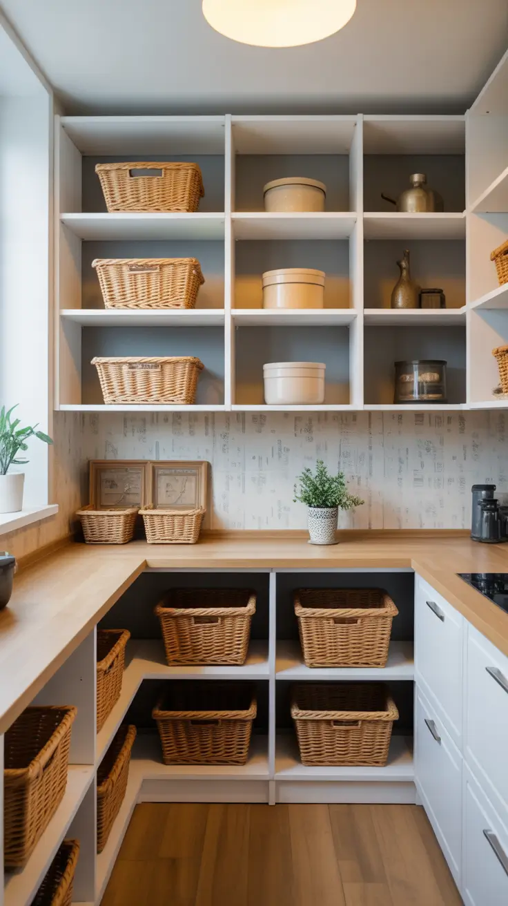 Small Pantry Design 2026: Modern Ideas, Layouts & Smart Storage Tips