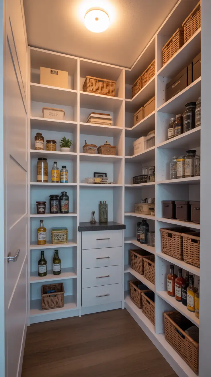 Small Pantry Design 2026: Modern Ideas, Layouts & Smart Storage Tips