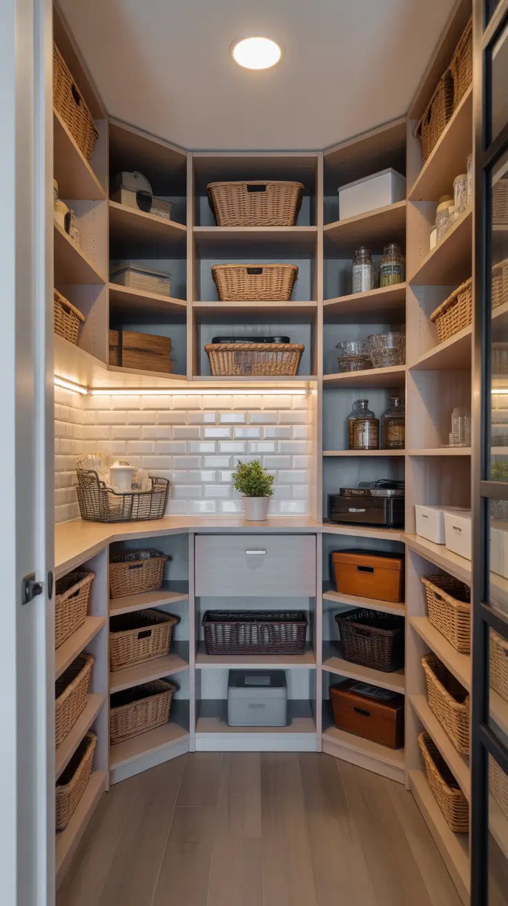 Small Pantry Design 2026: Modern Ideas, Layouts & Smart Storage Tips