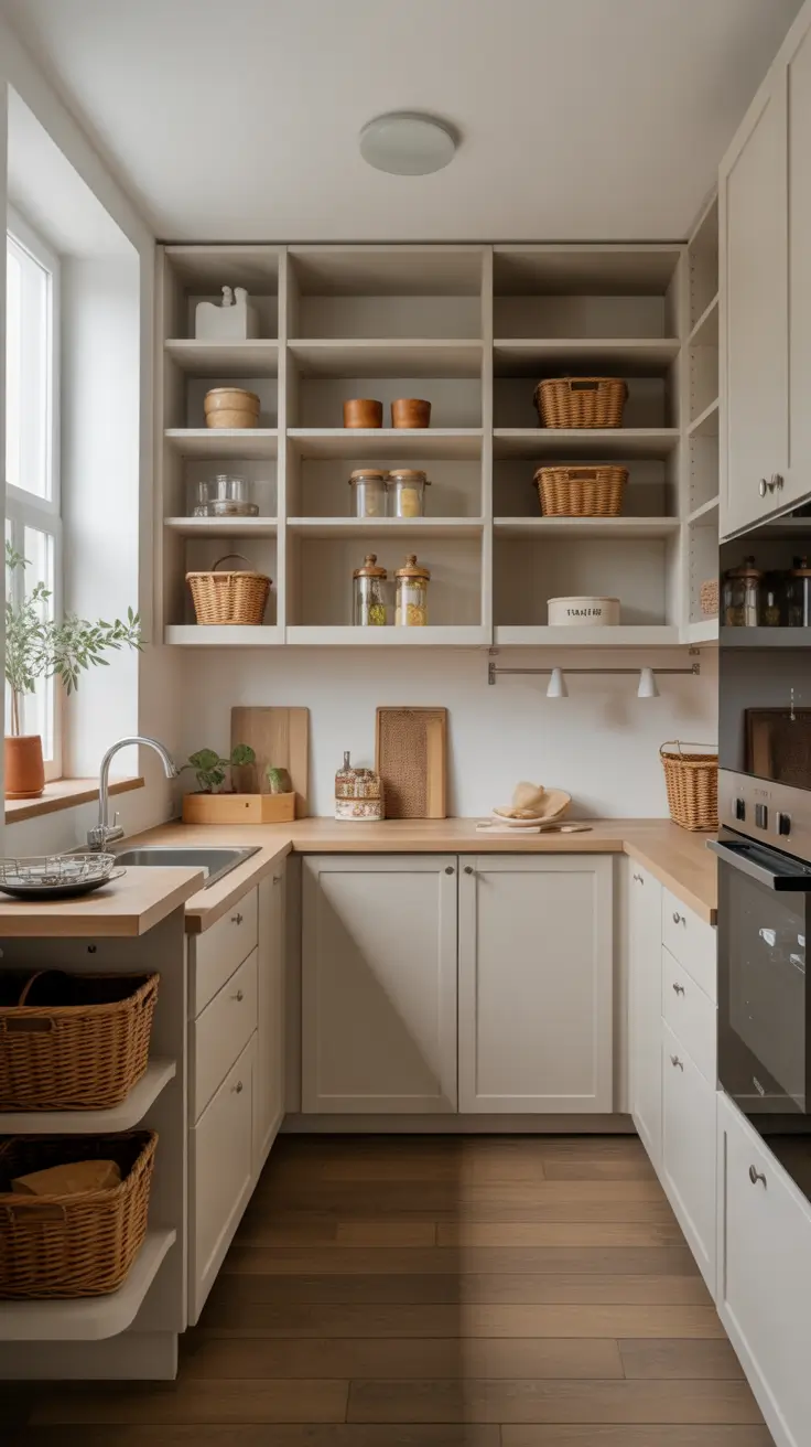Small Pantry Design 2026: Modern Ideas, Layouts & Smart Storage Tips
