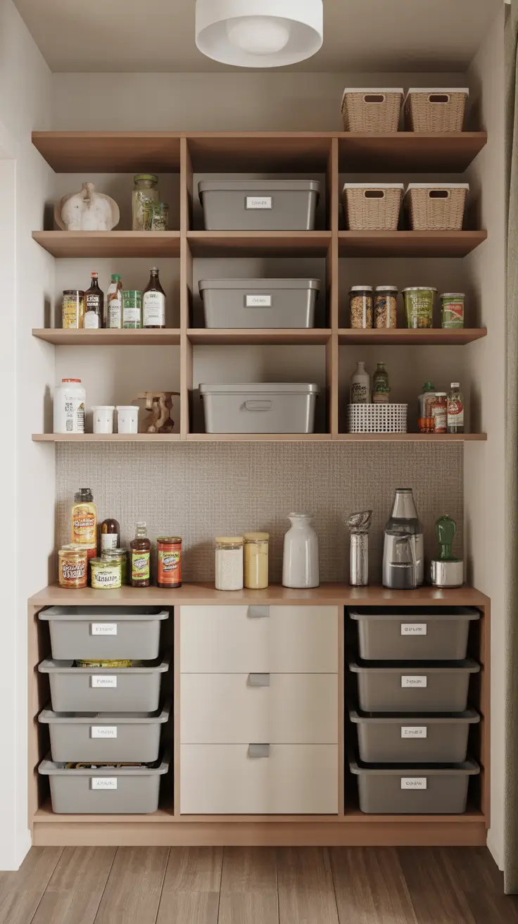 Small Pantry Design 2026: Modern Ideas, Layouts & Smart Storage Tips
