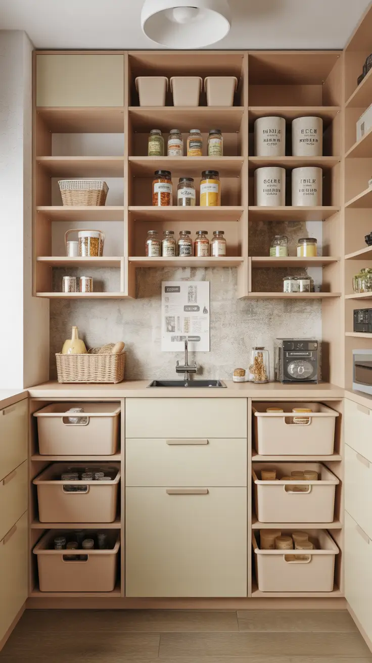 Small Pantry Design 2026: Modern Ideas, Layouts & Smart Storage Tips