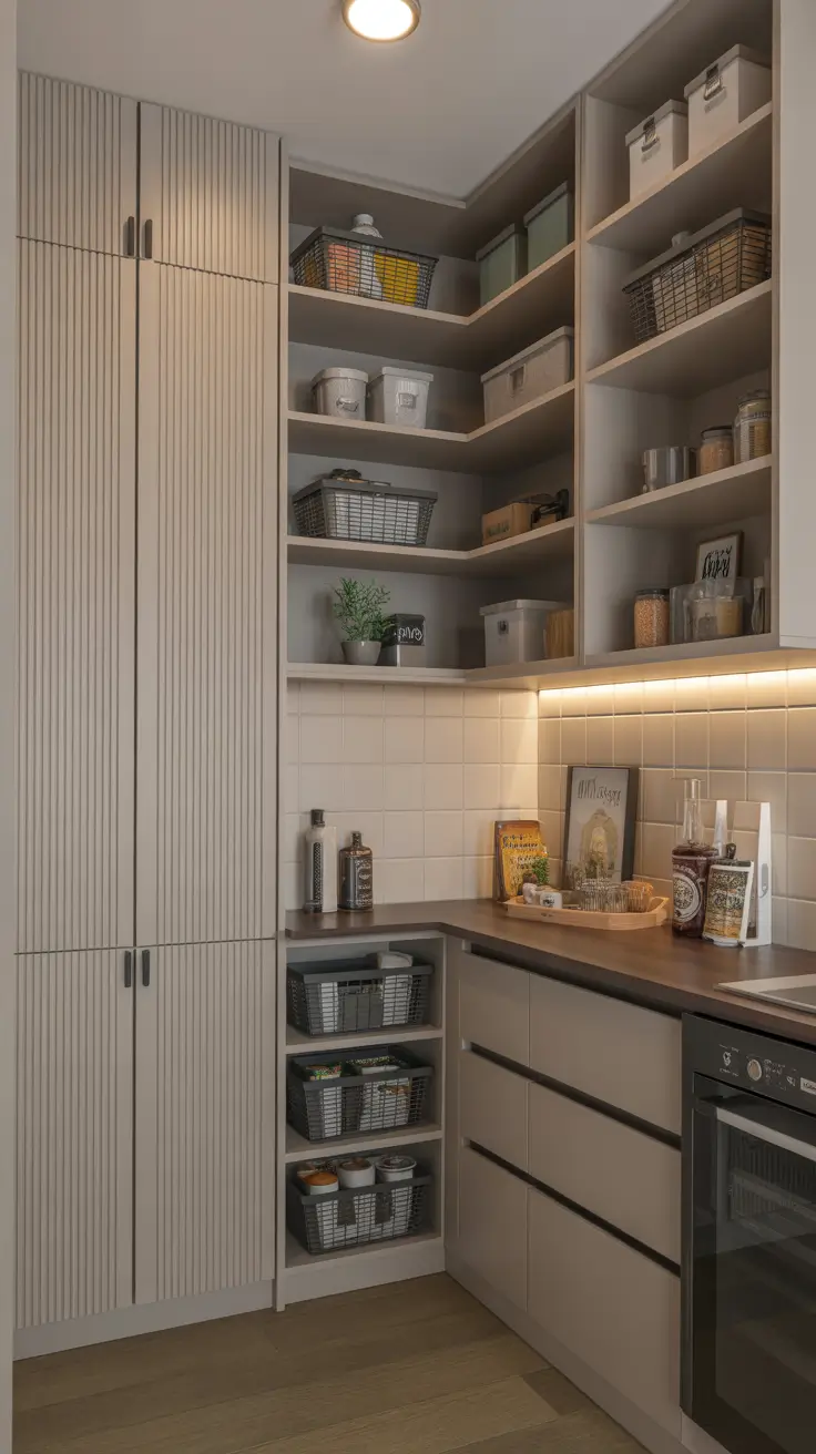 Small Pantry Design 2026: Modern Ideas, Layouts & Smart Storage Tips