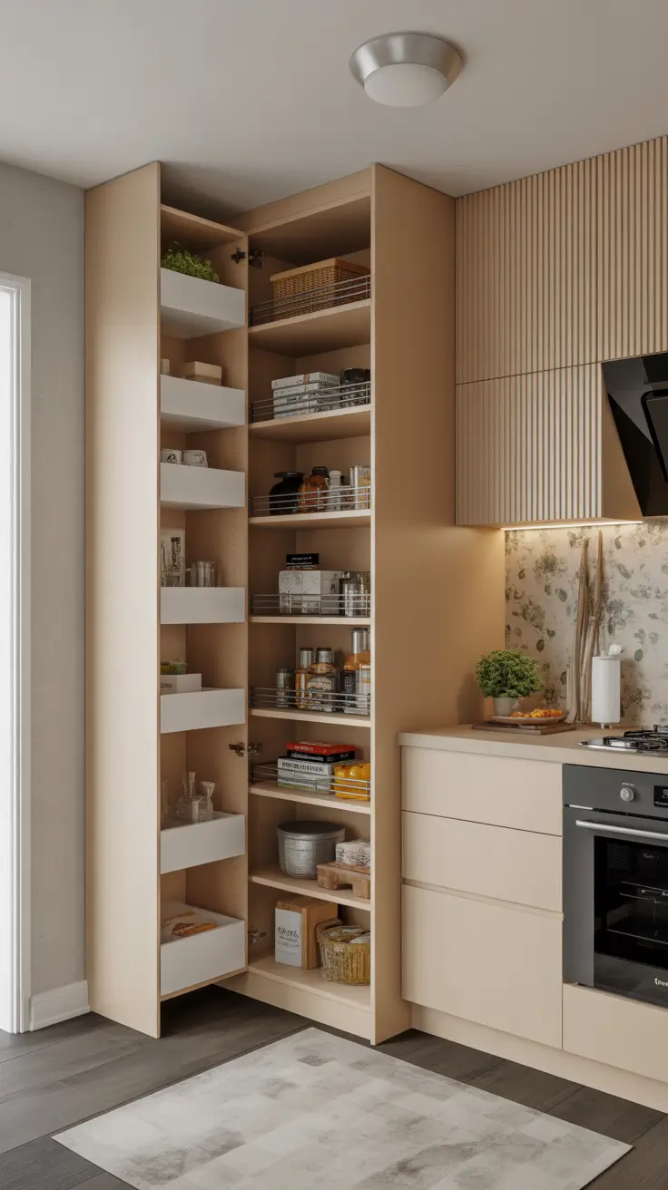Small Pantry Design 2026: Modern Ideas, Layouts & Smart Storage Tips