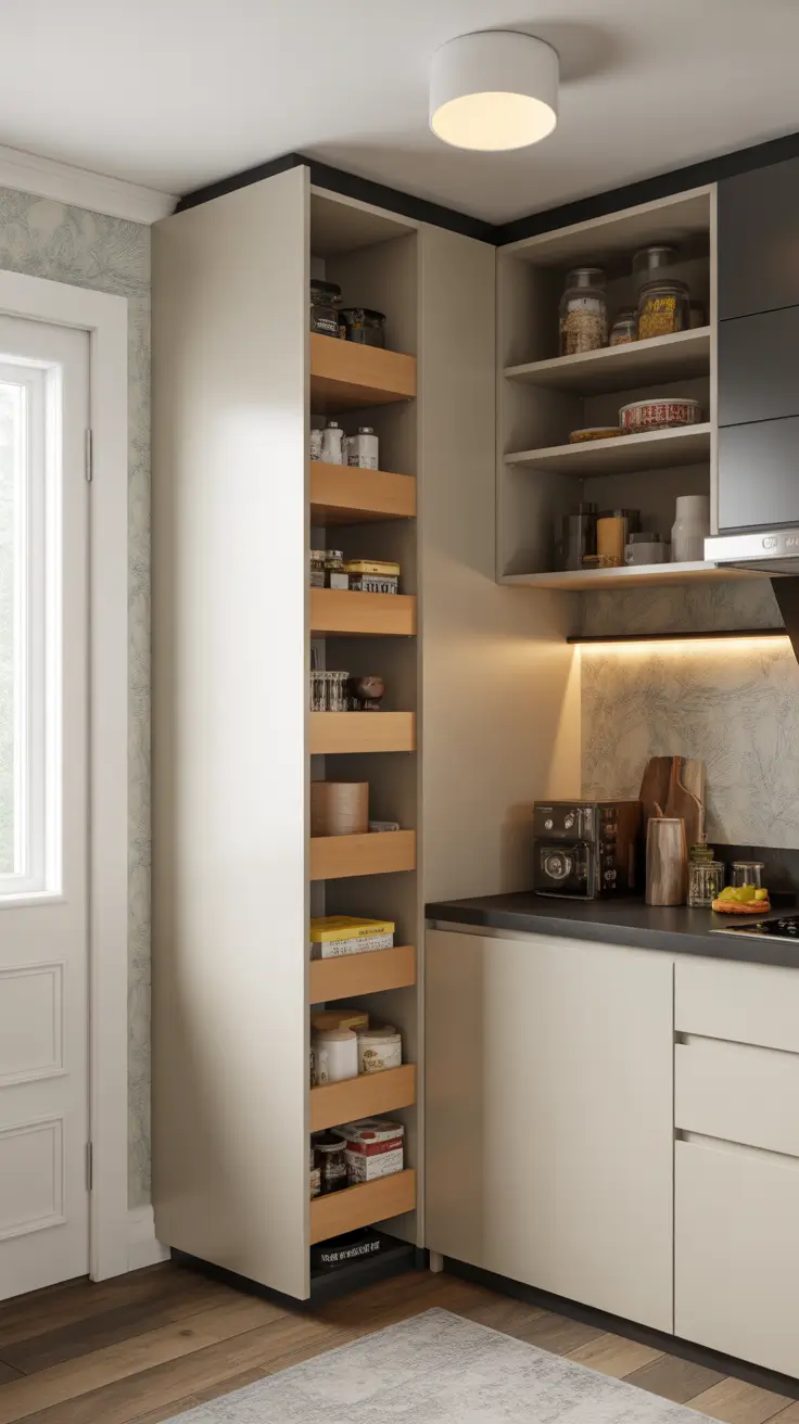 Small Pantry Design 2026: Modern Ideas, Layouts & Smart Storage Tips