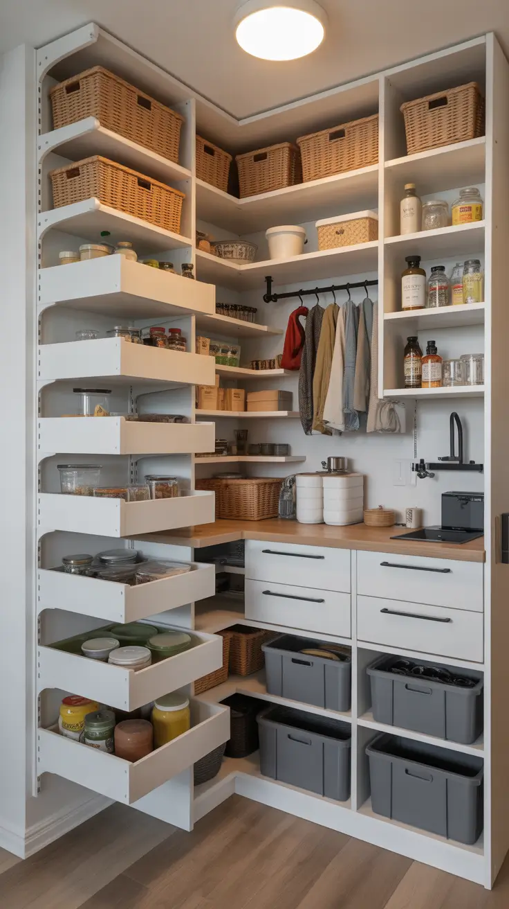 Small Pantry Design 2026: Modern Ideas, Layouts & Smart Storage Tips
