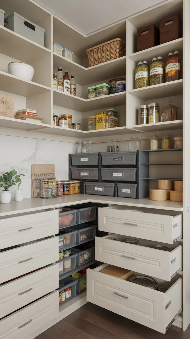 Small Pantry Design 2026: Modern Ideas, Layouts & Smart Storage Tips