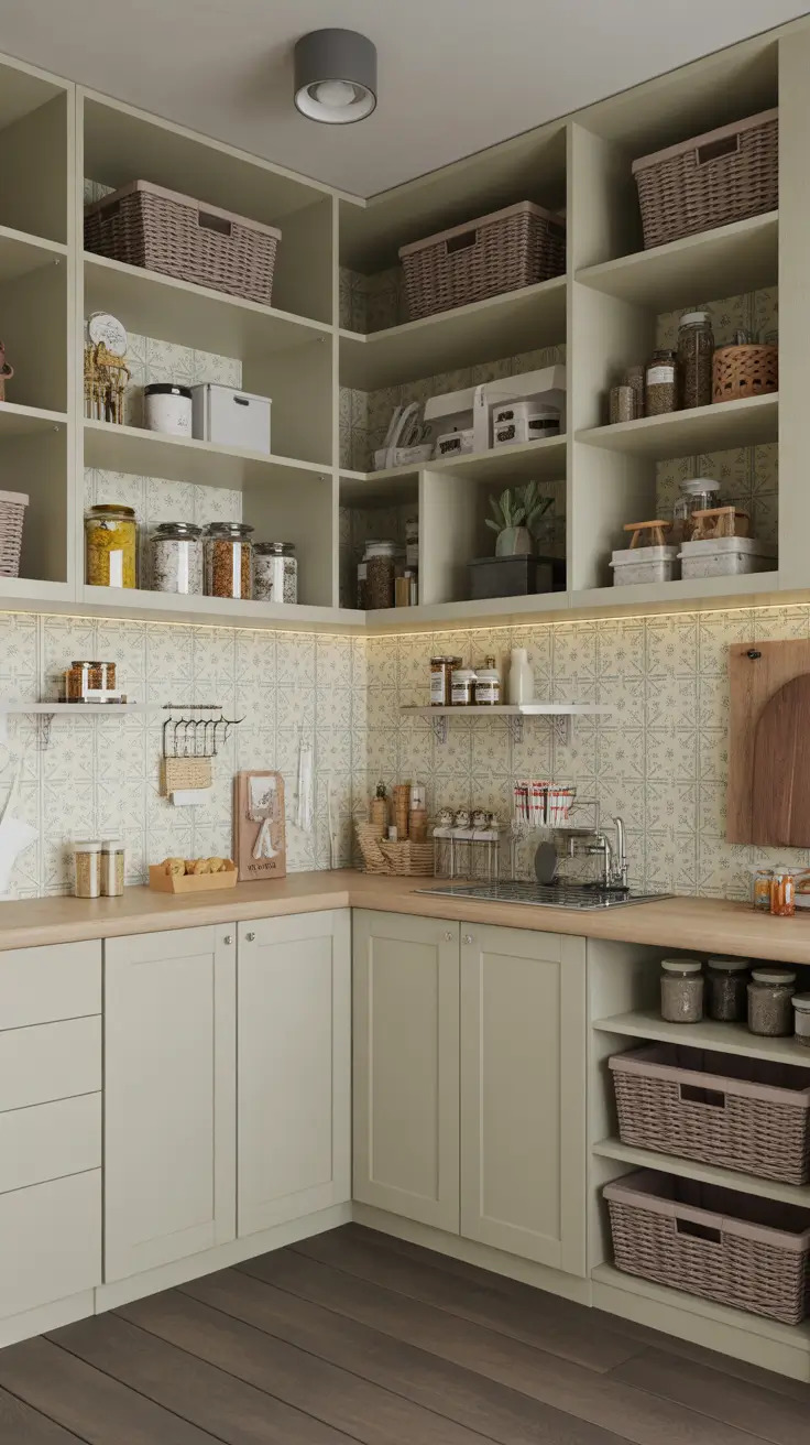 Small Pantry Design 2026: Modern Ideas, Layouts & Smart Storage Tips