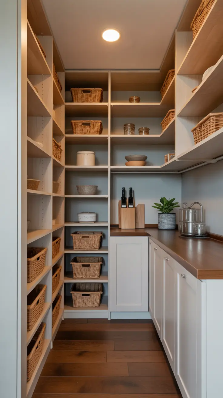 Small Pantry Design 2026: Modern Ideas, Layouts & Smart Storage Tips