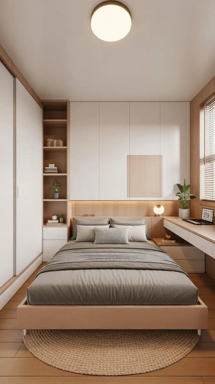 Tiny Bedroom Design 2026 Ideas for Small, Cozy & Space-Saving Interiors