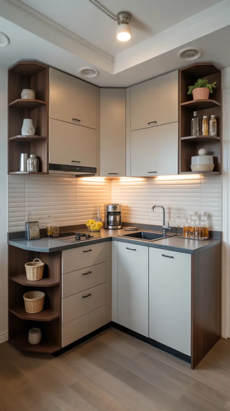 Tiny Kitchen Design 2026: Smart Layouts, Space-Saving Ideas & Modern Small-Apartment Solutions