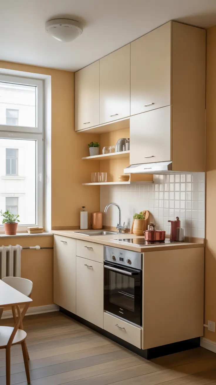 Tiny Kitchen Design 2026: Smart Layouts, Space-Saving Ideas & Modern Small-Apartment Solutions