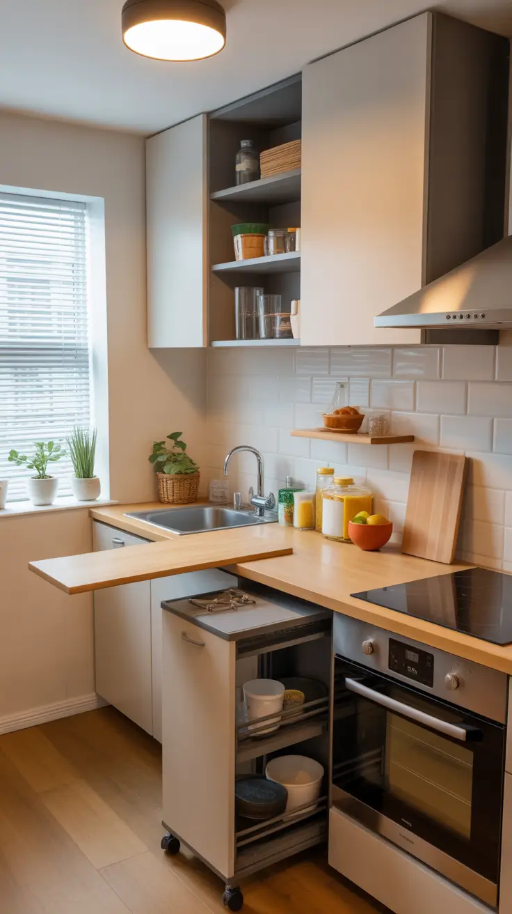 Tiny Kitchen Design 2026: Smart Layouts, Space-Saving Ideas & Modern Small-Apartment Solutions