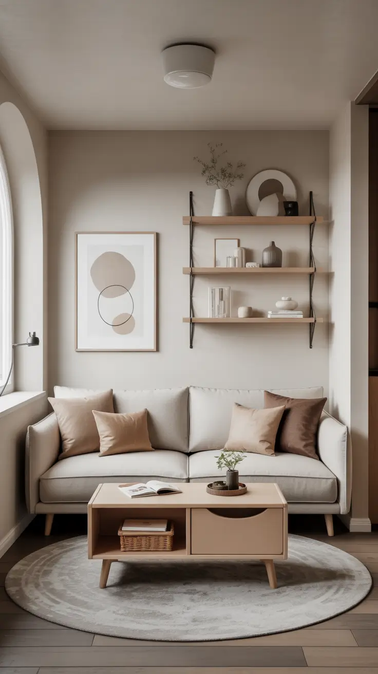 Tiny Living Room Design 2026 Ideas for Modern Small Spaces