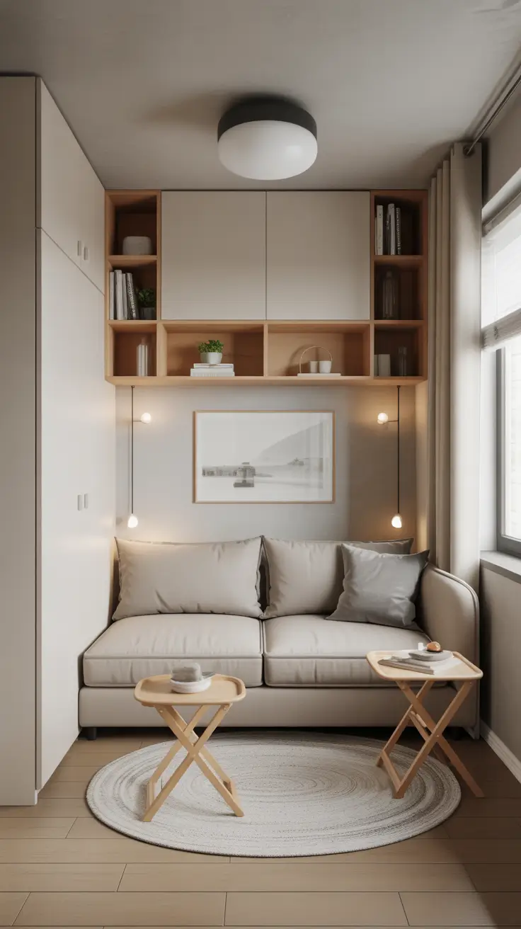 Tiny Living Room Design 2026 Ideas for Modern Small Spaces