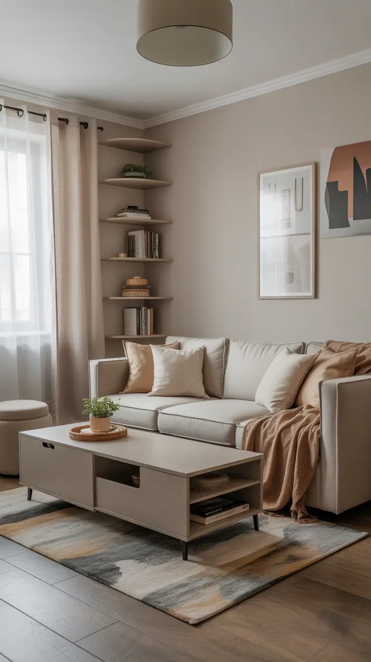 Tiny Living Room Design 2026 Ideas for Modern Small Spaces