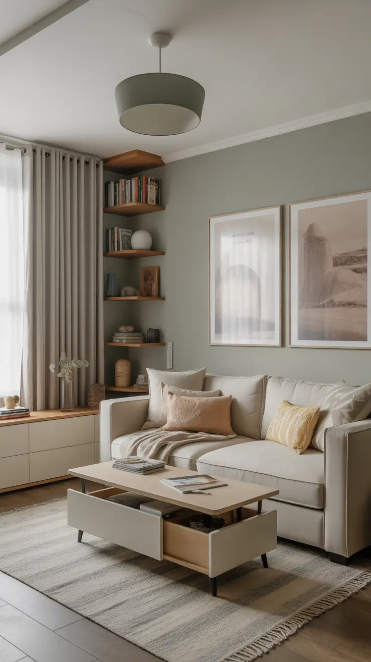 Tiny Living Room Design 2026 Ideas for Modern Small Spaces