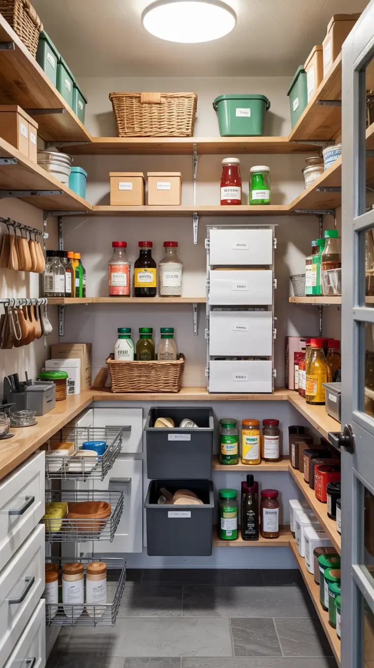 Tiny Pantry Design 2026: Smart Ideas, Layouts & Space-Saving Organization