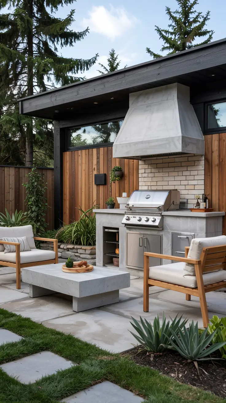 BBQ Patio Ideas 2026: Modern Backyard Grill Stations & Built-In Outdoor Kitchens