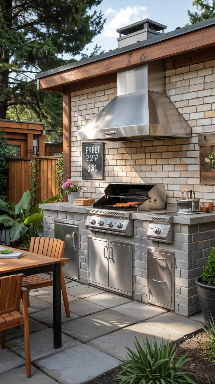 BBQ Patio Ideas 2026: Modern Backyard Grill Stations & Built-In Outdoor Kitchens