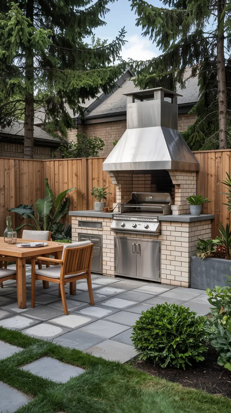 BBQ Patio Ideas 2026: Modern Backyard Grill Stations & Built-In Outdoor Kitchens