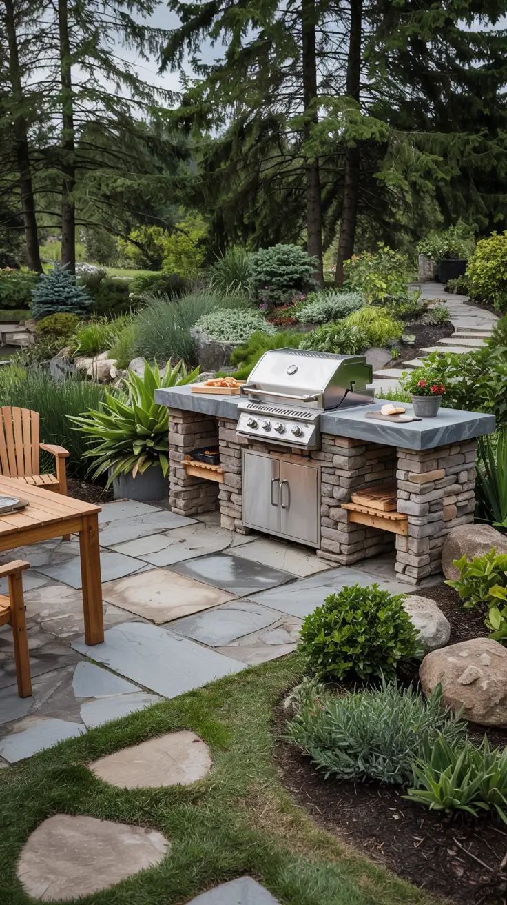 BBQ Patio Ideas 2026: Modern Backyard Grill Stations & Built-In Outdoor Kitchens