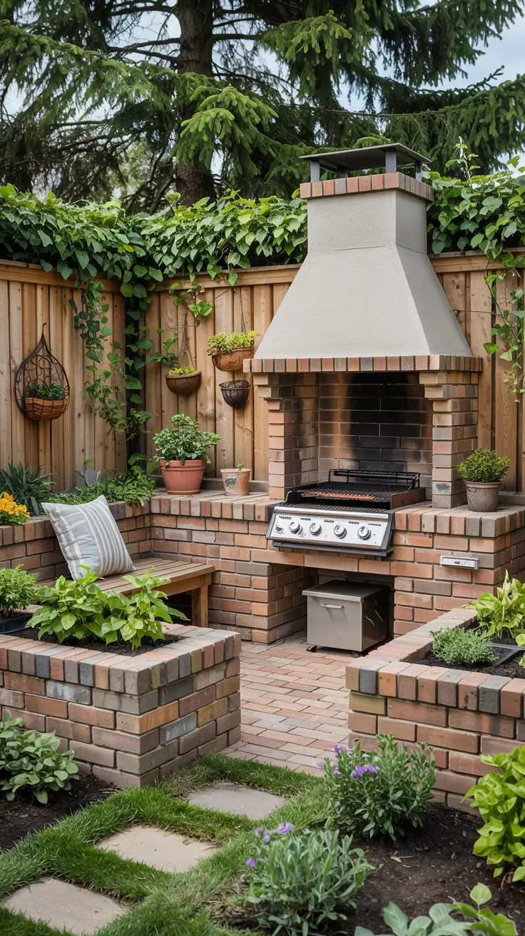 BBQ Patio Ideas 2026: Modern Backyard Grill Stations & Built-In Outdoor Kitchens
