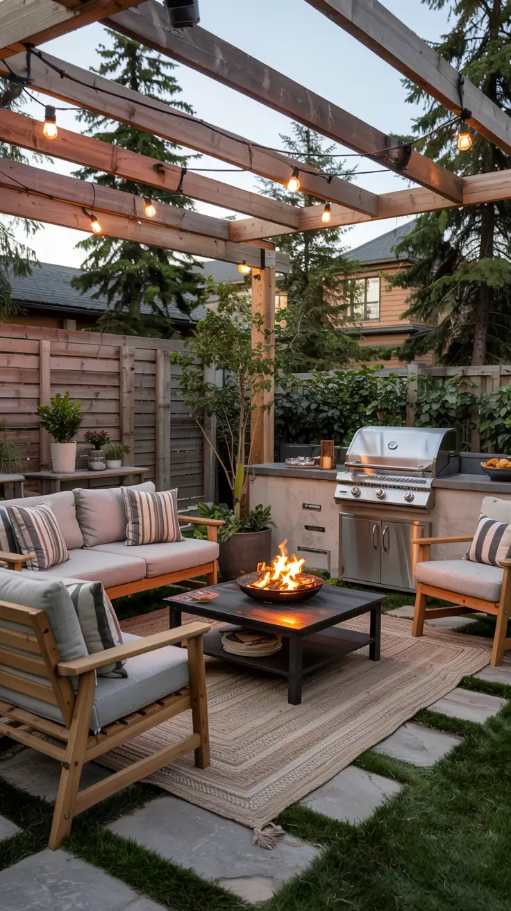 BBQ Patio Ideas 2026: Modern Backyard Grill Stations & Built-In Outdoor Kitchens