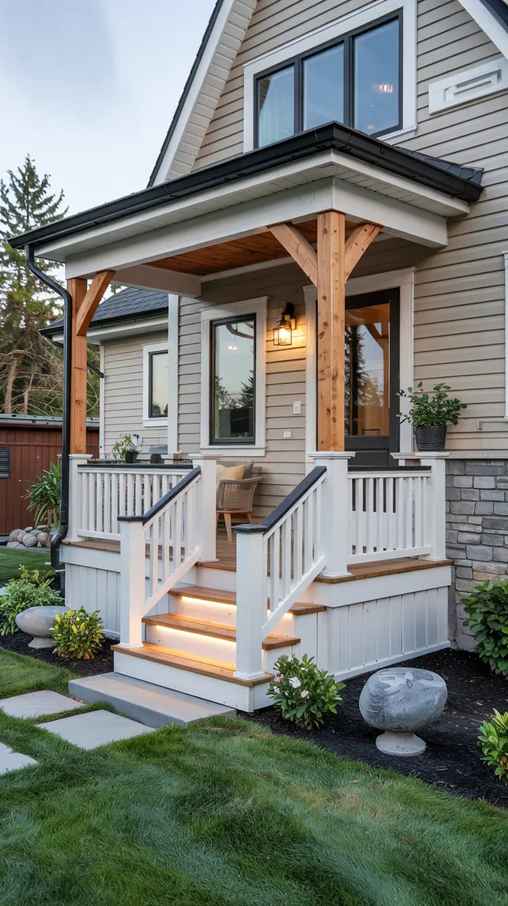 Creative Porch Ideas 2026: Front Porch Decor, Lighting & Unique Designs
