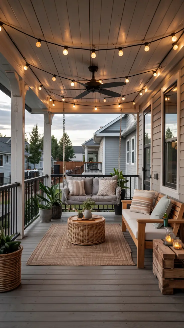 Creative Porch Ideas 2026: Front Porch Decor, Lighting & Unique Designs