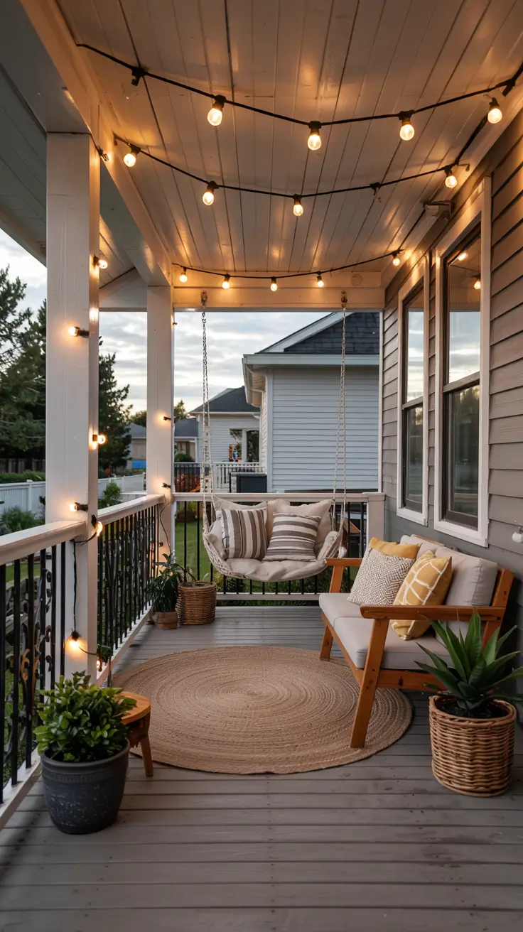 Creative Porch Ideas 2026: Front Porch Decor, Lighting & Unique Designs