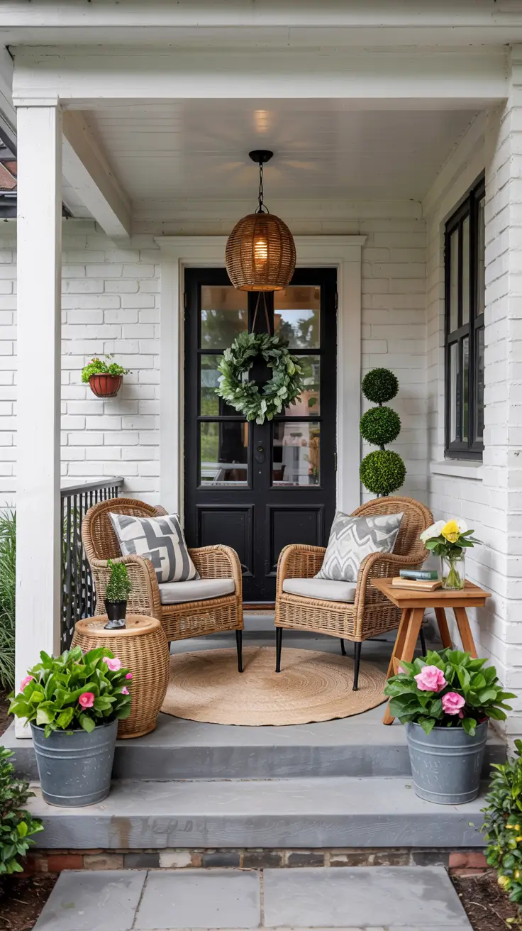 Creative Porch Ideas 2026: Front Porch Decor, Lighting & Unique Designs