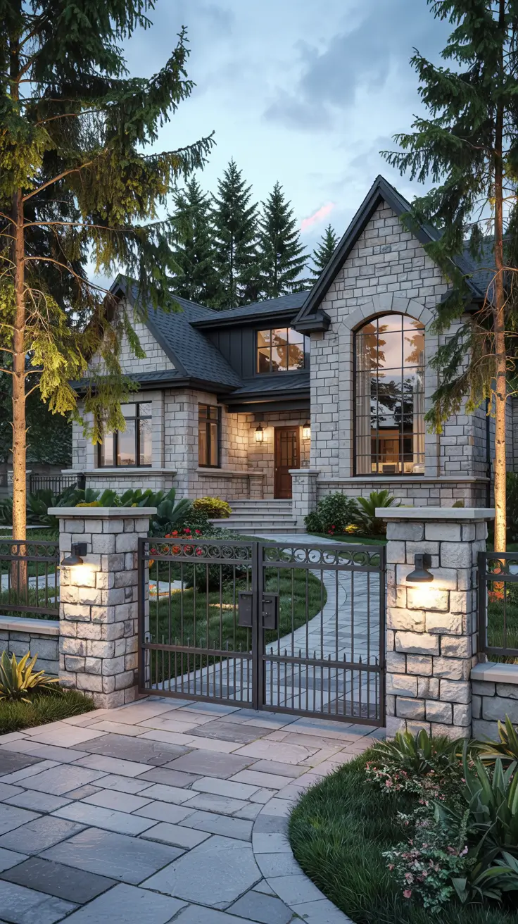Front Yard Gate Ideas 2026: Entrance, Fence & Driveway Designs