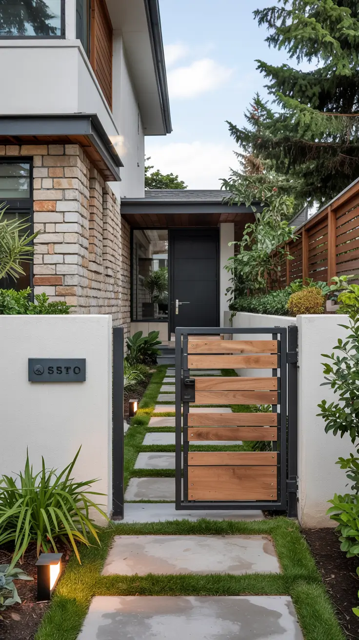 Front Yard Gate Ideas 2026: Entrance, Fence & Driveway Designs