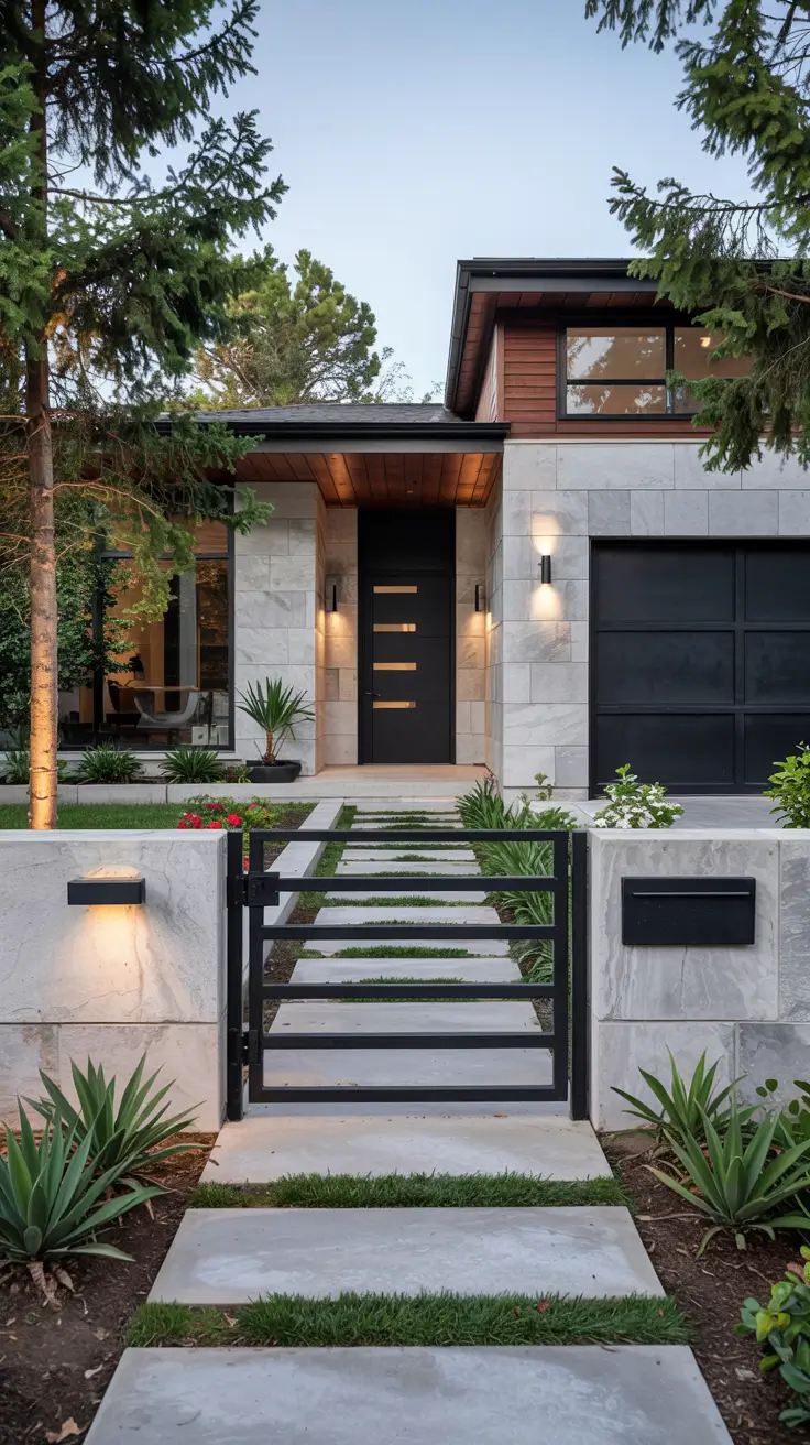 Front Yard Gate Ideas 2026: Entrance, Fence & Driveway Designs