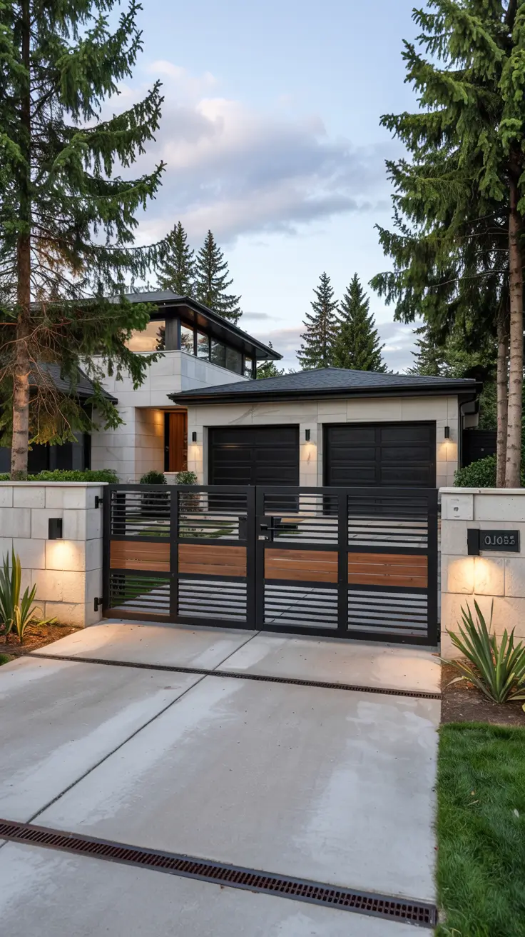 Front Yard Gate Ideas 2026: Entrance, Fence & Driveway Designs