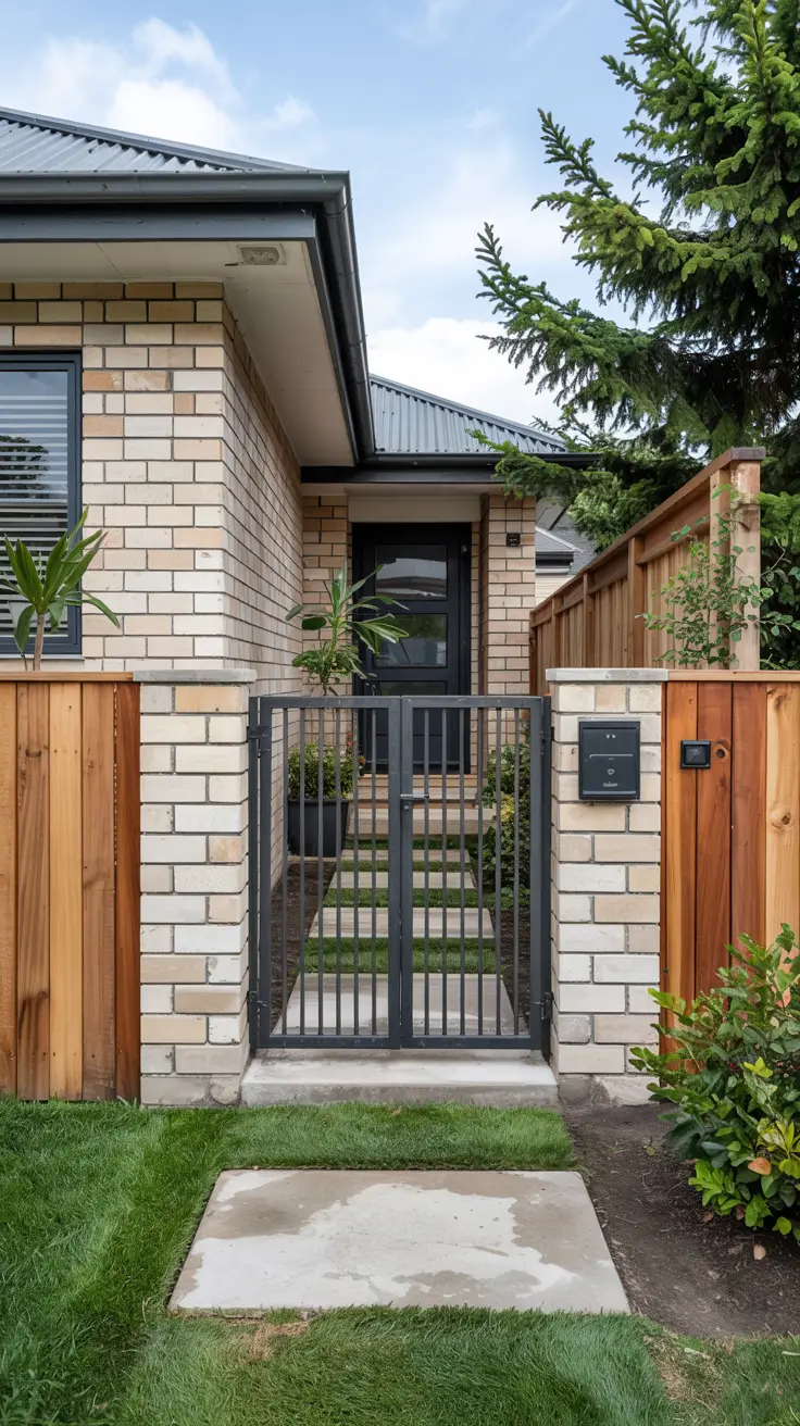 Front Yard Gate Ideas 2026: Entrance, Fence & Driveway Designs