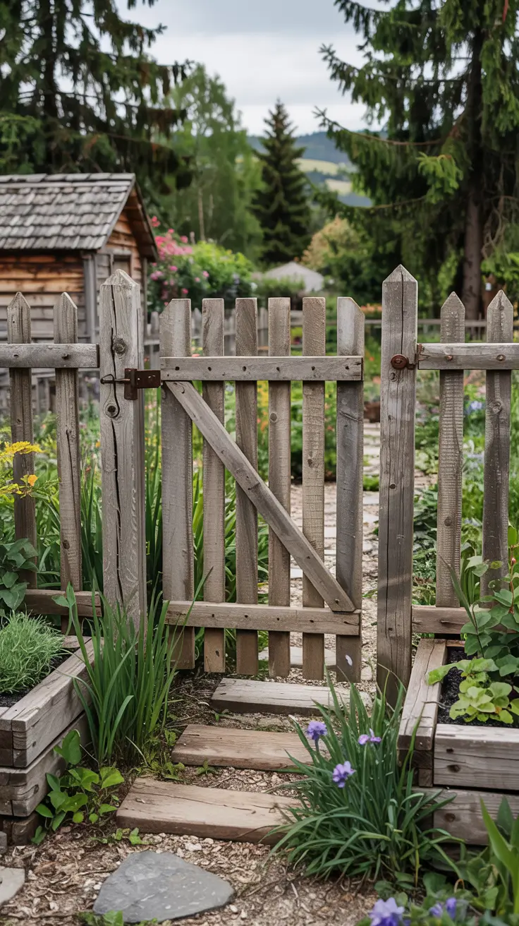 Garden Wood Fence Ideas 2026: Rustic, DIY & Creative Designs