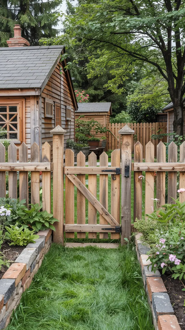 Garden Wood Fence Ideas 2026: Rustic, DIY & Creative Designs
