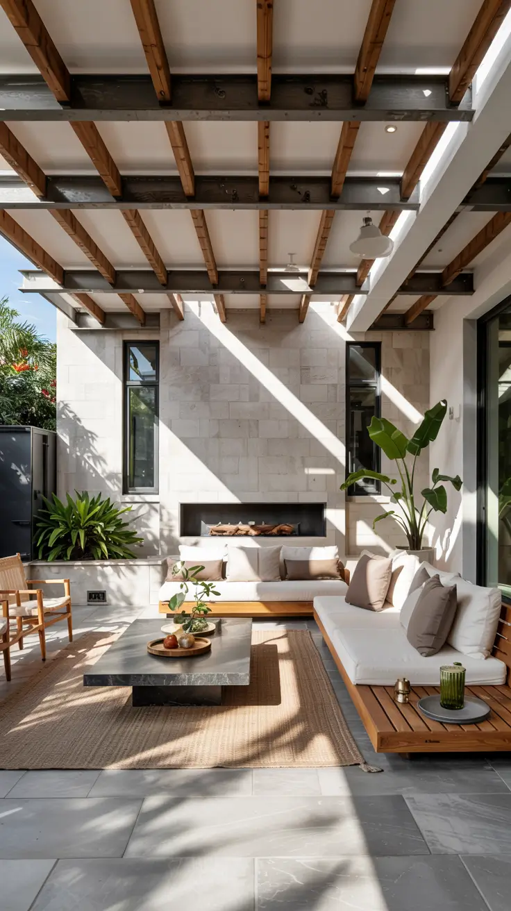 Indoor-Outdoor Living Room 2026: Modern Design Ideas with Sliding Doors & Decks