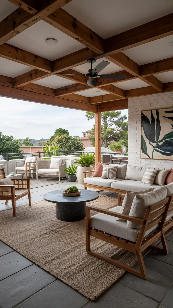 Indoor-Outdoor Living Room 2026: Modern Design Ideas with Sliding Doors & Decks