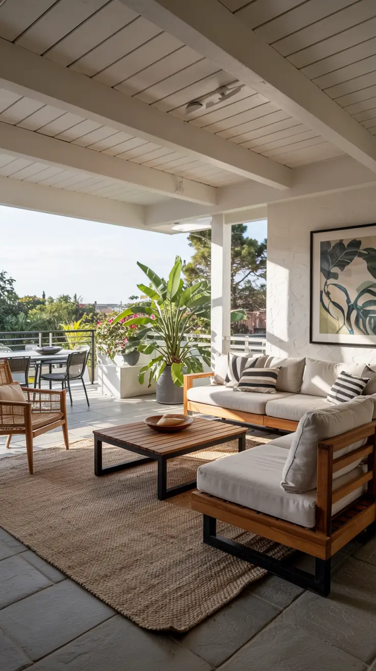 Indoor-Outdoor Living Room 2026: Modern Design Ideas with Sliding Doors & Decks