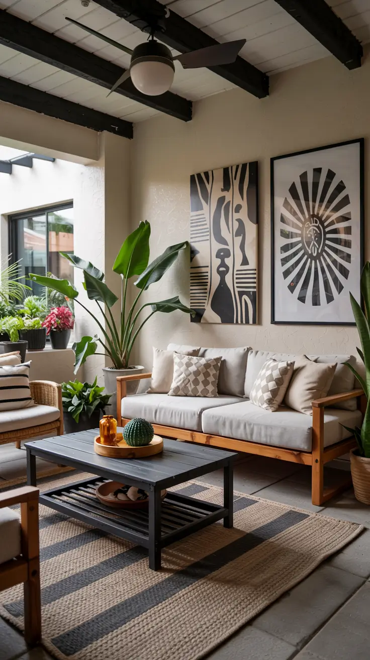 Indoor-Outdoor Living Room 2026: Modern Design Ideas with Sliding Doors & Decks