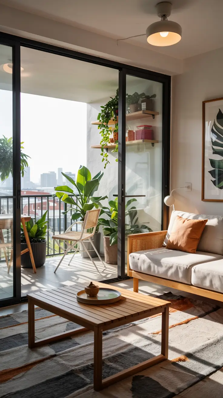 Indoor-Outdoor Living Room 2026: Modern Design Ideas with Sliding Doors & Decks