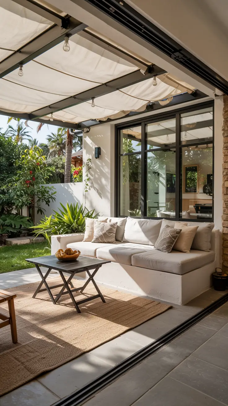 Indoor-Outdoor Living Room 2026: Modern Design Ideas with Sliding Doors & Decks