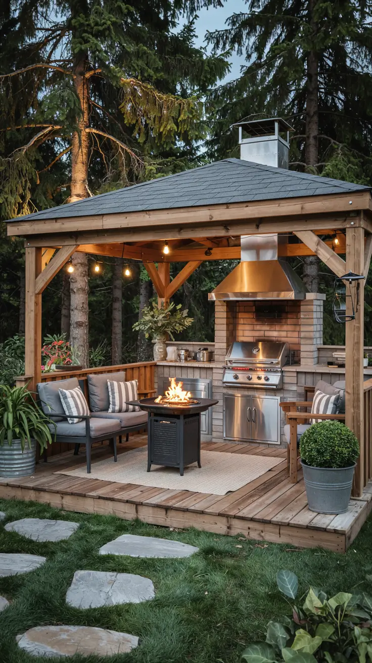 Outdoor BBQ Area with Roof 2026: Covered Ideas for Stylish & Budget-Friendly Backyards