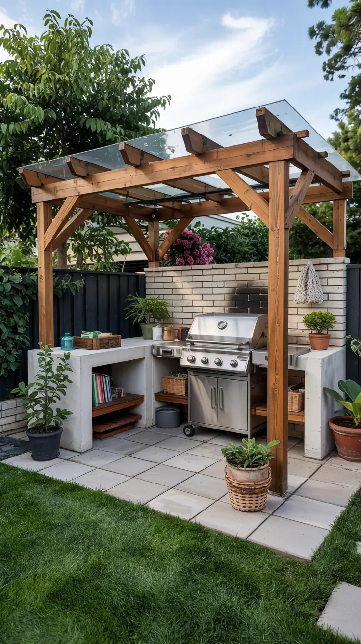 Outdoor BBQ Area with Roof 2026: Covered Ideas for Stylish & Budget-Friendly Backyards